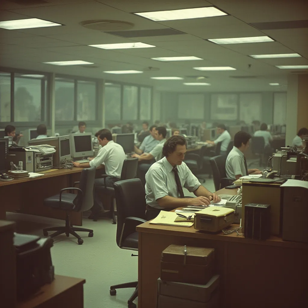Ambiente laboral tenso con empleados desconectados